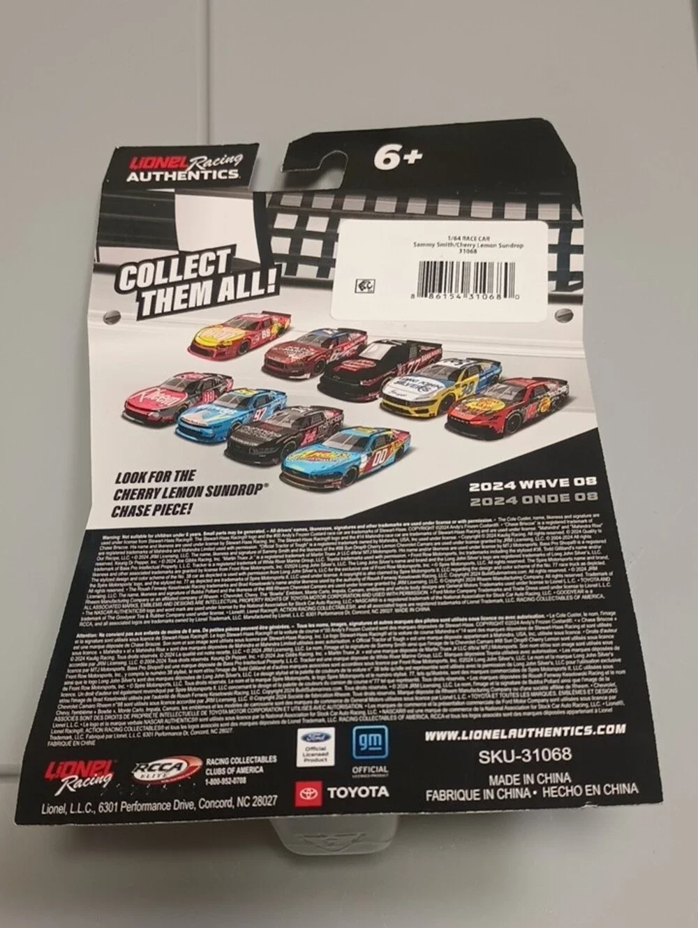 Sammy Smith No.88 Red Die-Cast Race Car -